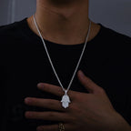 Freya Hamsa Necklace