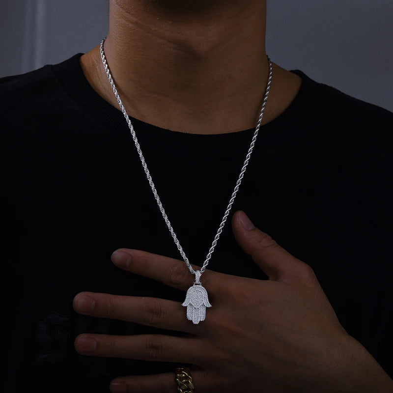 Freya Hamsa Necklace