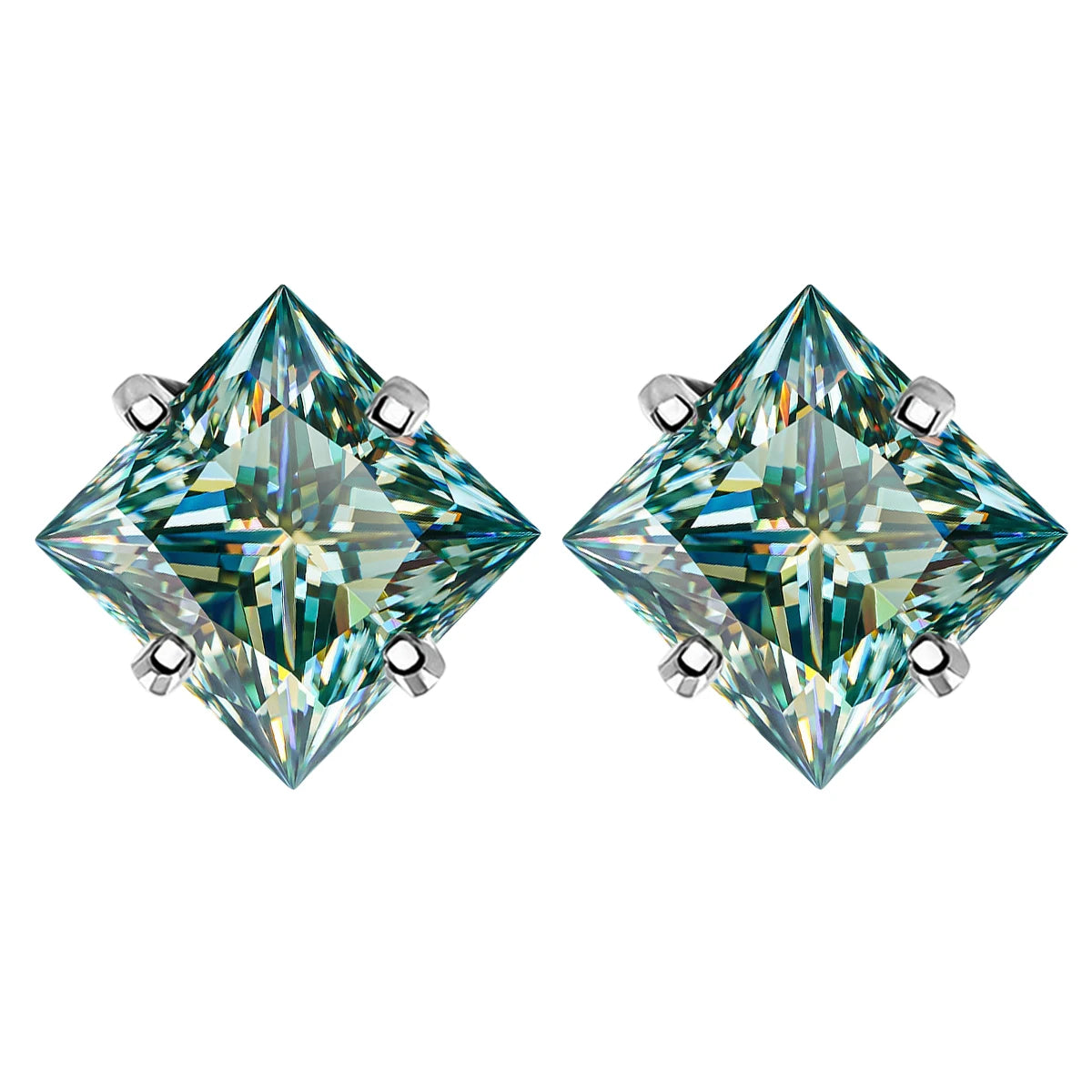 Evangeline Princess Stud Earrings