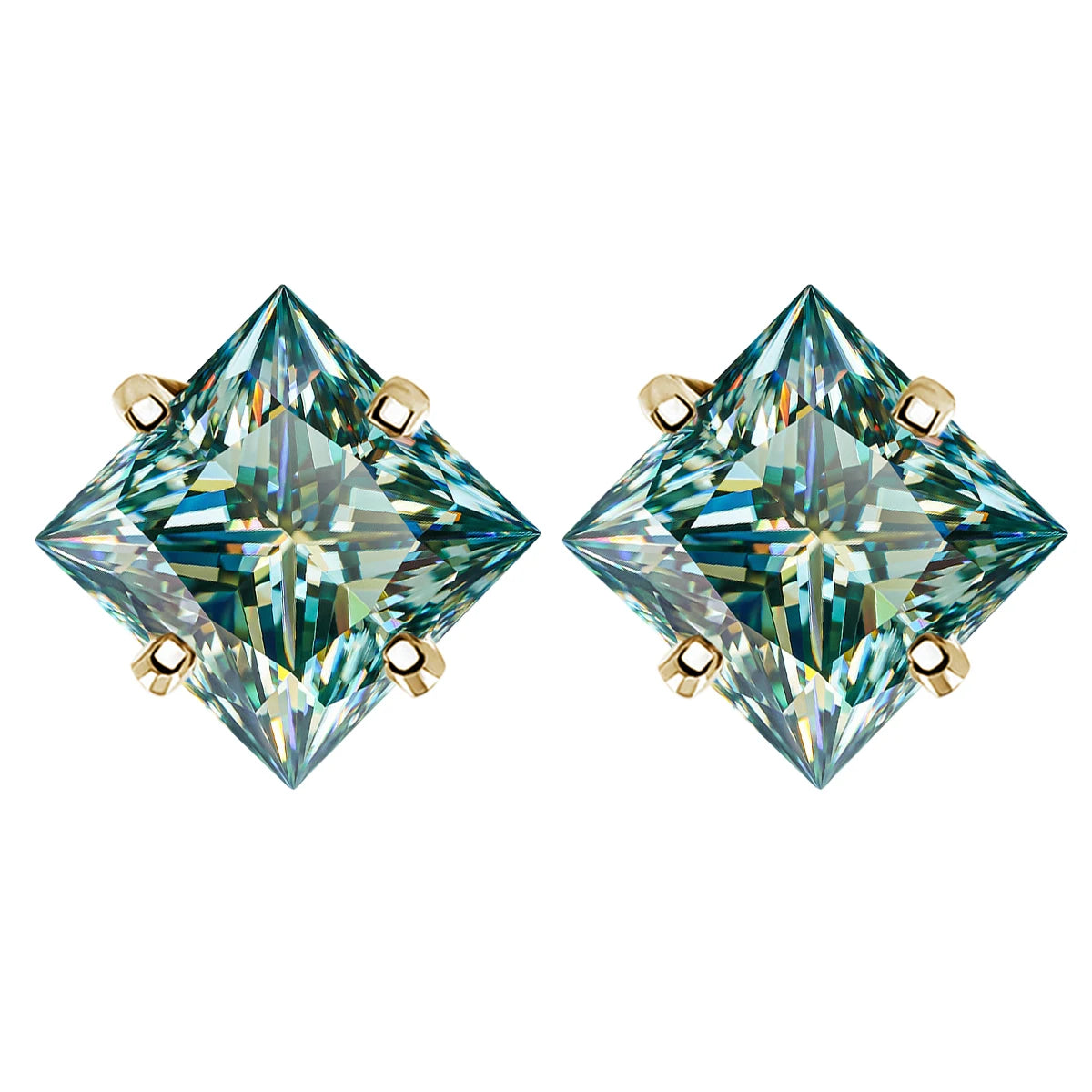 Evangeline Princess Stud Earrings