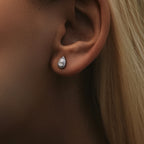 Florentina Pear Stud Earrings