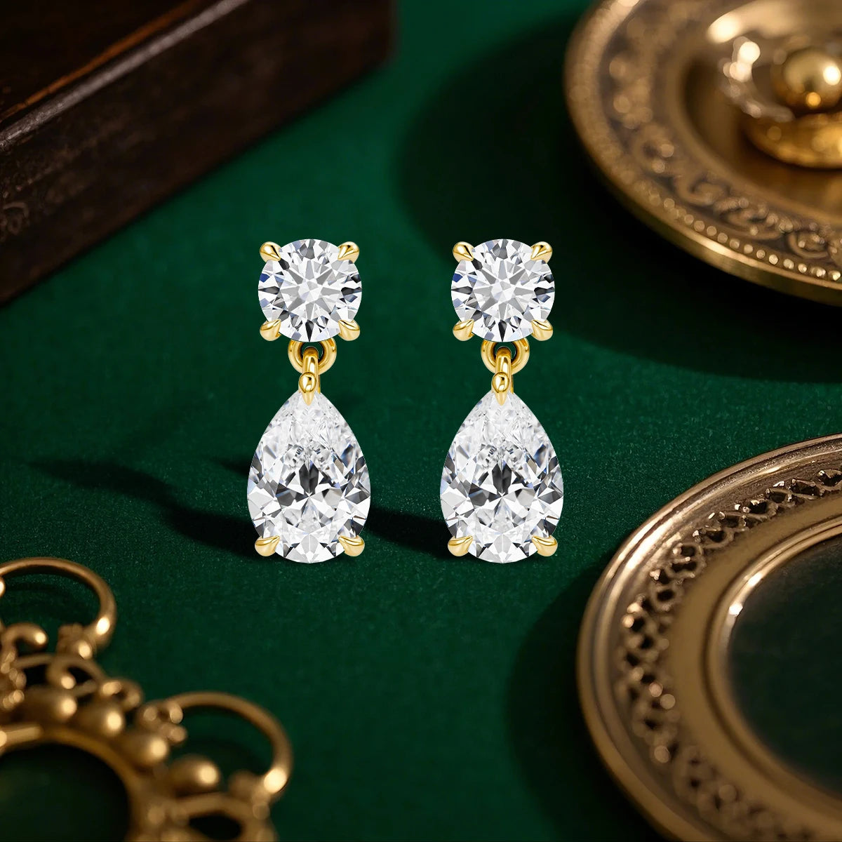 Maren Pear Drop Earrings