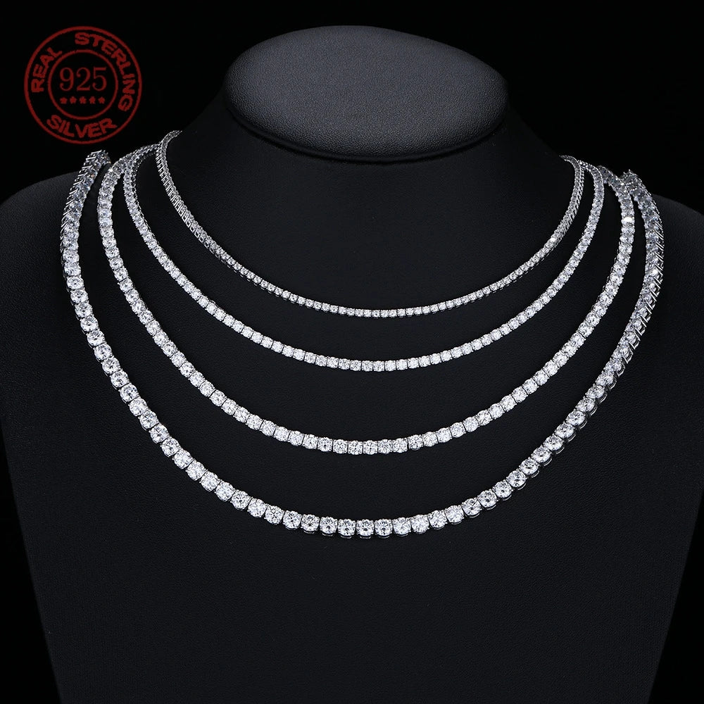 Sabine Tennis Necklace