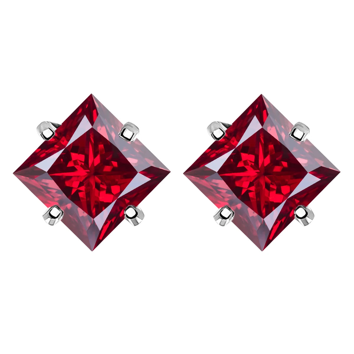 Evangeline Princess Stud Earrings