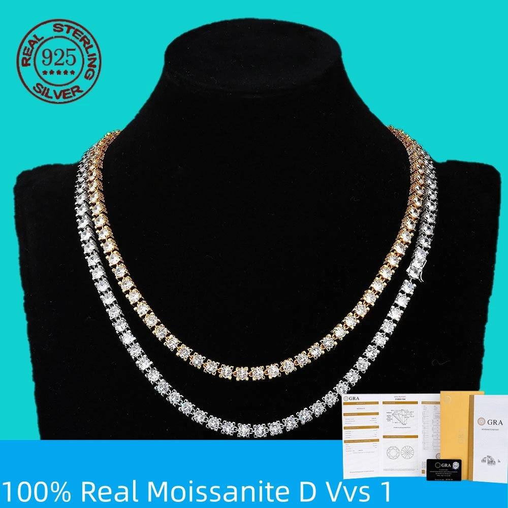 Sabine Tennis Necklace