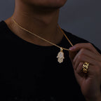 Freya Hamsa Necklace