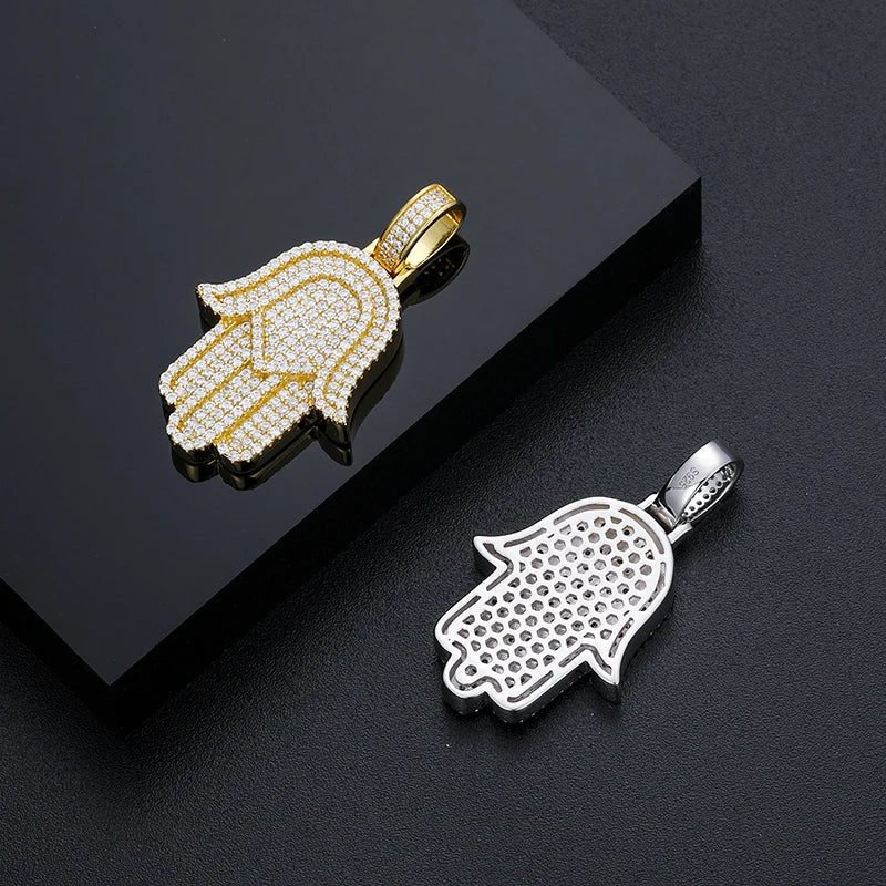 Freya Hamsa Necklace
