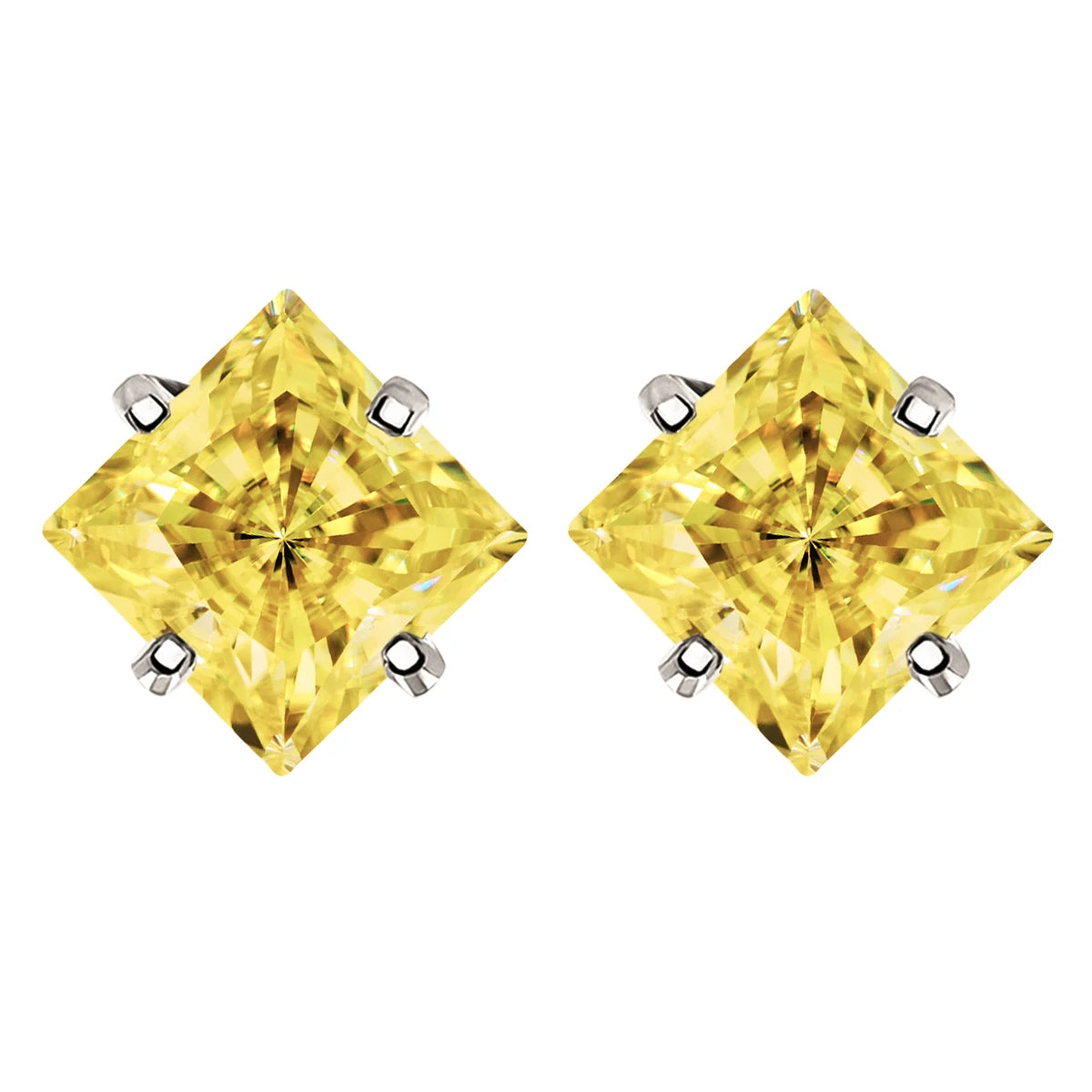 Evangeline Princess Stud Earrings