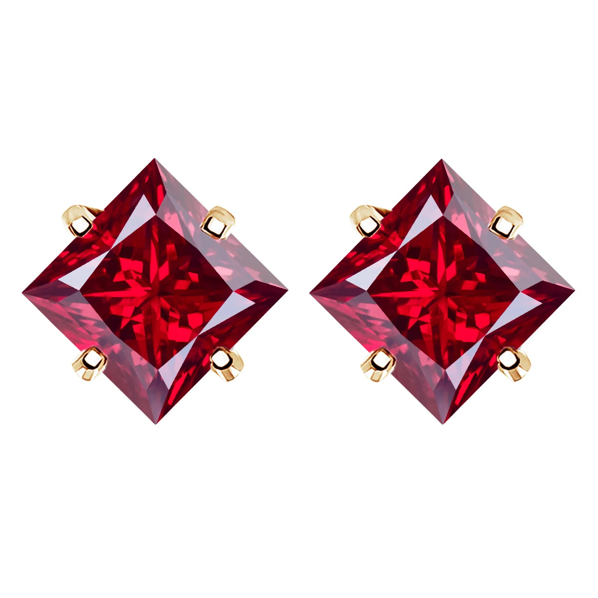 Evangeline Princess Stud Earrings