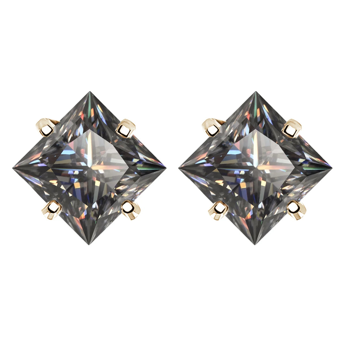Evangeline Princess Stud Earrings