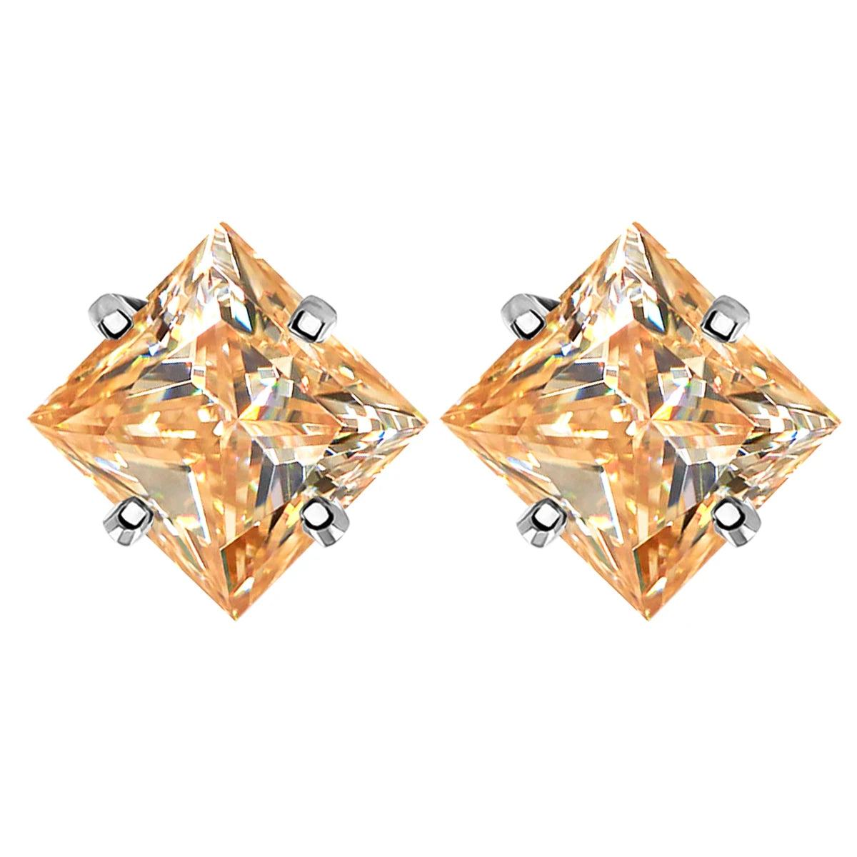 Evangeline Princess Stud Earrings