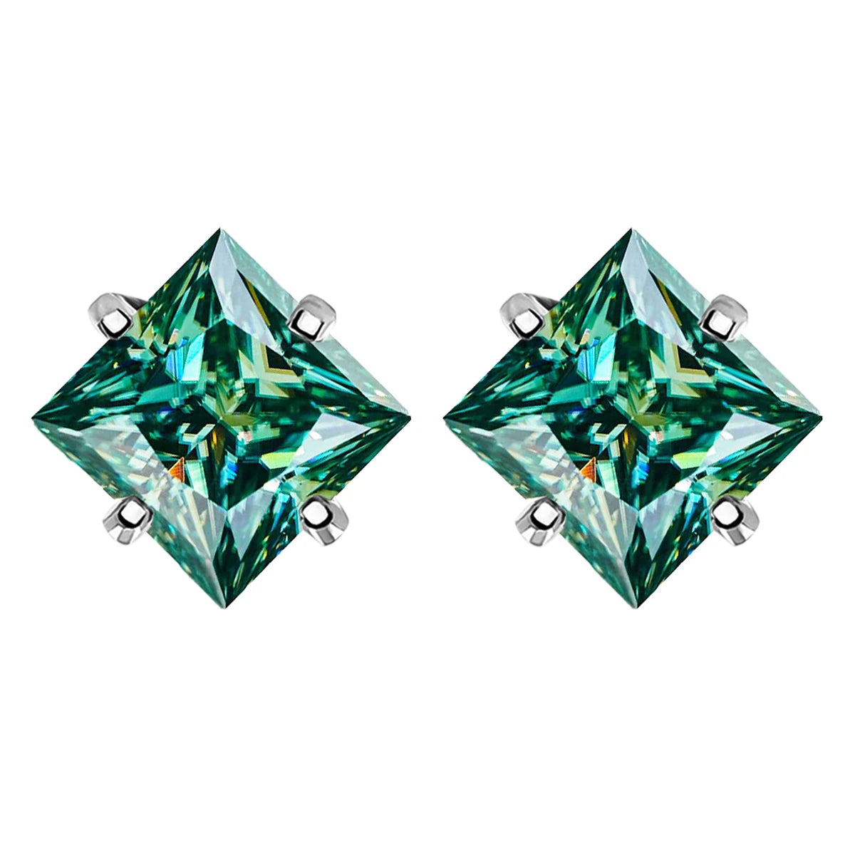 Evangeline Princess Stud Earrings