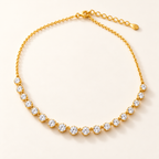 Dara Choker Necklace on an off-white background