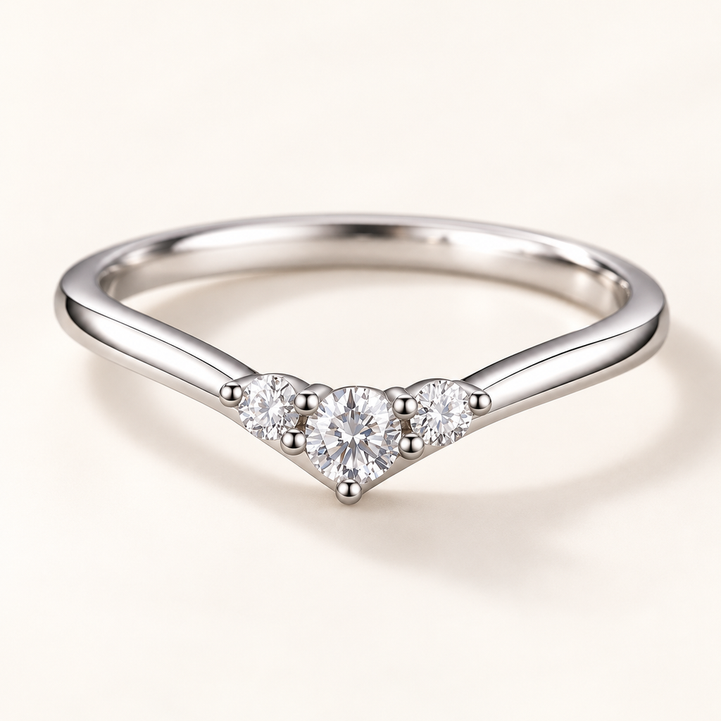 Dione Ring on an off-white background
