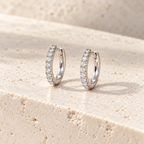 Ines Hoop Earrings — Orolane cool ivory stone hero
