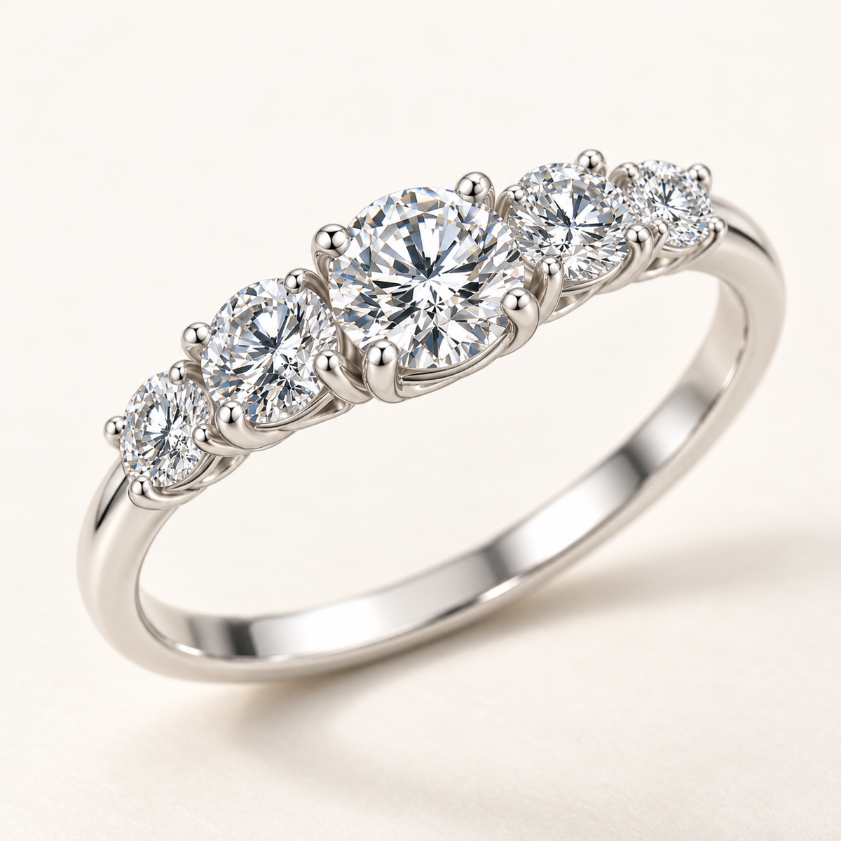 Pippa ring on an off-white background